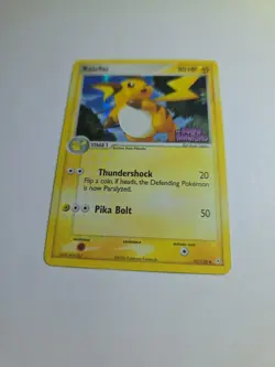 Pokemon TCG Raichu EX Holon Phantoms 51 Reverse Holo Rare Card - Image 3