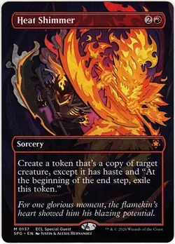 MTG Lorwyn Eclipsed Heat Shimmer Special Guest (Mythic) - Image 1