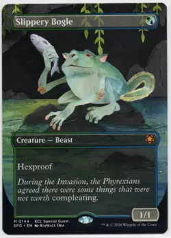 Slippery Bogle - Borderless - Special Guests - Lorwyn Eclipsed ECL - NM - MTG - Image 1
