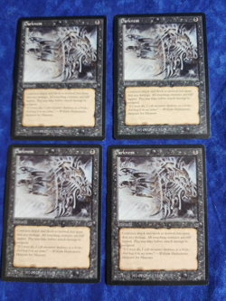 DARKNESS Set Of 4 - Legends - Magic the Gathering MTG - Image 1