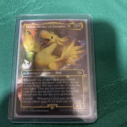 Choco, Seeker of Paradise (Borderless) (Chocobo Track Foil) Final Fantasy Foil - Image 1