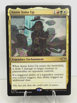 MTG OTJ-0191 Annie Joins Up - Outlaws of Thunder Junction - Image 1