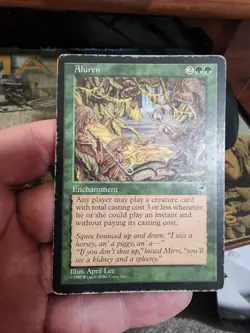 Tempest MTG 1 Aluren Magic Rare - Image 1