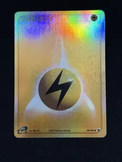 Lightning Energy #109/109 - Pokemon TCG - EX Ruby & Sapphire - Reverse Holo - LP - Image 1
