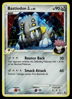 Pokemon Card - Bastiodon GL Rising Rivals 2/111 Holo Rare - Image 1