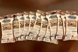 Pokemon Steam Siege Sleeved Booster Packs Lot 12 Sealed English TCG 2016 - Image 2