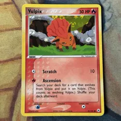 Pokemon Card | Vulpix 81/101 Reverse Holo Ex Hidden Legends 2004 - Image 1
