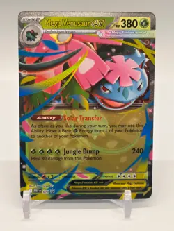 Pokemon TCG Mega Venusaur ex MEP013 Mega Evolution Double Rare NM/M - Image 1
