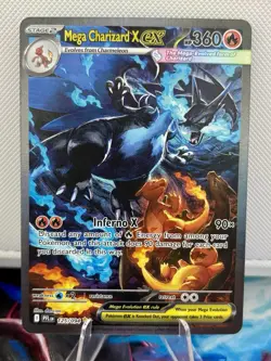 Mega Charizard X EX 125/094 - Phantasmal Flames SIR - Pokemon TCG (English) - Image 1