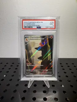 Pokemon TCG: S&V 151 Charmeleon 169/165 EN Illustration Rare Pokemon PSA 9 - Image 1