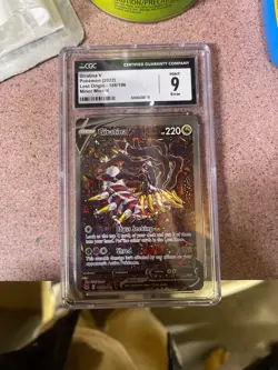 Pokemon Giratina V Lost Origin Full Alt Art #186 CGC 10 Pristine - Image 1
