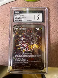 Pokemon Giratina V Lost Origin Full Alt Art #186 CGC 10 Pristine - Image 2