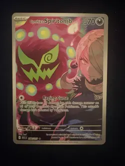 Pokemon TCG Cynthia's Spiritomb 244/217 Illustration Rare Ascended Heroes NM - Image 1