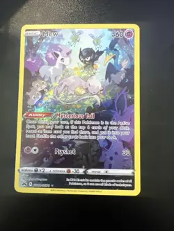 POKEMON TCG MEW GG10/GG70 SWSH CROWN ZENITH GALARIAN GALLERY!! - Image 1