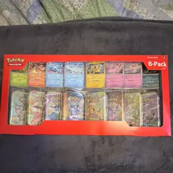 Pokemon TCG Scarlet & Violet Prismatic Evolutions Mini Tin Box English 2024 - Image 1