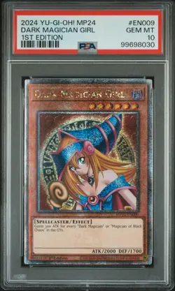 Dark Magician Girl MP24-EN009 1st Edition QCR Yugioh PSA 10 *030 - Image 1