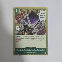 One Piece Demon Aura Nine Sword Style Asura OP12-037: Event Rare Foil - Image 1