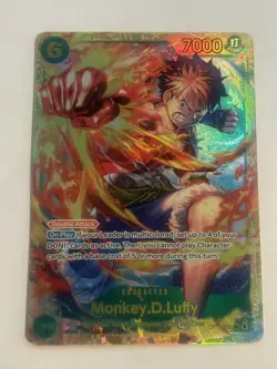 Monkey.D.Luffy OP13-118 SEC One Piece Carrying On His Will Foil NM - Image 1