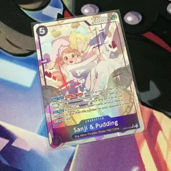 Sanji and Pudding Alt Art Parallel EB02-035 One Piece TCG English - Image 2