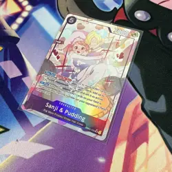 Sanji and Pudding Alt Art Parallel EB02-035 One Piece TCG English - Image 3