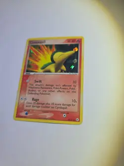 Pokemon TCG Cyndaquil Card 59/101 Hidden Legends 2004 Regular Common - Image 4