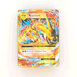 Pokemon M Charizard EX Evolutions 13/108 Holo 220 HP Crimson Dive 300 TCG Card - Image 1
