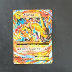 Pokemon M Charizard EX Evolutions 13/108 Holo 220 HP Crimson Dive 300 TCG Card - Image 3