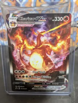 Pokemon Charizard VMAX TCG Sword & Shield SWSH261 Holo Promo Card - Image 1