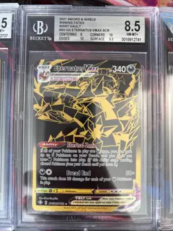 Pokemon 10x Graded Card Lot Beckett Gold Rainbow Lot #32 - Image 3