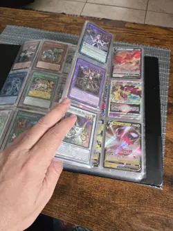 Pokemon & Yugioh Card Binder Collection High Rarity Holos EX V V STAR and More - Image 1