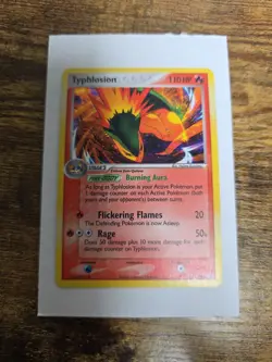 TYPHLOSION 034 RARE HOLO 2006 BLACK STAR PROMO POKEMON CARD MP - Image 1