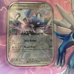 Pokemon Azure Legends Dialga ex Tin NEW SEALED Pokemon Trading Card Cards - Image 2