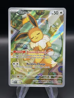 Eevee - 173 - SV: Scarlet & Violet Black Star Promo Card Prismatic Evolutions - Image 1