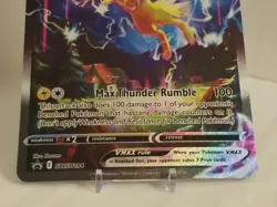 Jolteon VMAX SWSH184 Black Star Promo Holo NM JUMBO Pokemon Card English - Image 3