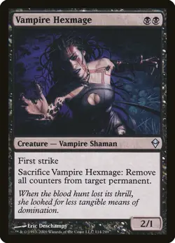 MTG: Vampire Hexmage - Zendikar - Excellent condition - Image 1