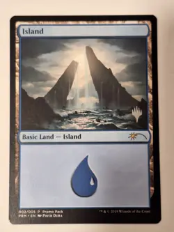 Island - Promo Pack 2020 - Magic the Gathering MTG Nice! - Image 1