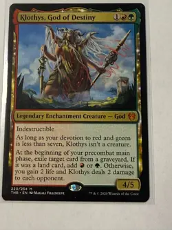 Klothys, God of Destiny - Theros Beyond Death 220 - Magic The Gathering - Image 1
