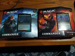 mtg commander legends commander decks Sealed. Both Decks New In Box NIB - Image 1