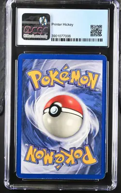 Pokemon - Base Set clefairy black dott error misprint cgc psa - Image 2