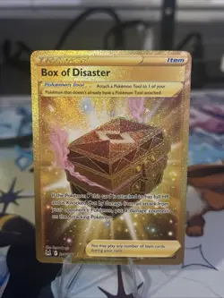 Pokemon TCG Box of Disaster Sword & Shield Lost Origin 214/196 Secret Rare Card - Image 3