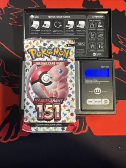 22.17g Heavy - Pokemon TCG S&V - 151 Booster Pack! Semi GOD U - Image 1