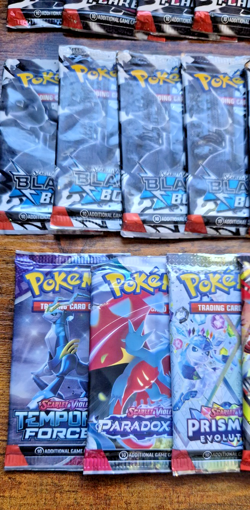 Pokemon TCG Booster Packs Mixed 17 PACK LOT Black White Prismatic Mega 171626 - Image 4