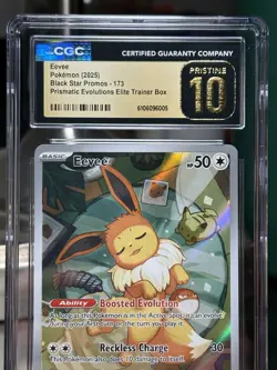 Pokemon TCG Eevee Black Star Promo 173 Prismatic Evolutions - Image 3