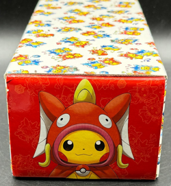 Japanese Pokemon Center Promo Box Magikarp & Gyarados Poncho Pikachu W/ Sleeves - Image 3