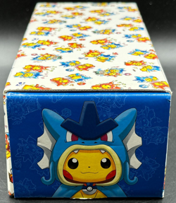 Japanese Pokemon Center Promo Box Magikarp & Gyarados Poncho Pikachu W/ Sleeves - Image 5