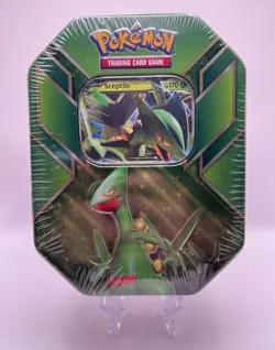 (402901) Pokemon 2015 Sceptile EX Hoenn Power Collectors Tin - Factory Sealed - Image 1