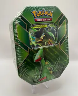 (402901) Pokemon 2015 Sceptile EX Hoenn Power Collectors Tin - Factory Sealed - Image 4