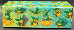 Japanese Pokemon Center Promo Box Rayquaza Poncho Pikachu W/ Sleeves Authentic - Image 3