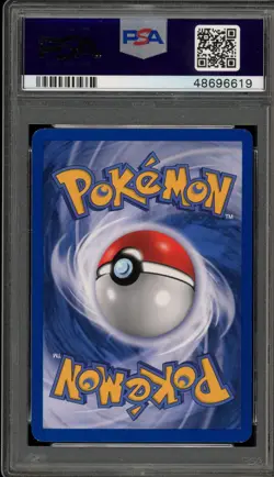 Pokemon Typhlosion Neo Genesis Unlimited Holo Rare #17 PSA 8 - Image 2