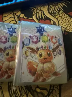 Pokemon Prismatic Evolutions ETB Deck Sleeves Lot 7 Packs Of Sleeves - Image 2